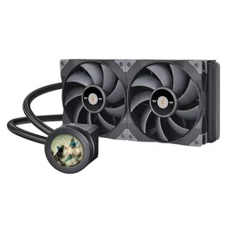 Thermaltake CL-W374-PL14BL-A TOUGHLIQUID Ultra 280 LCD Display AIO Liquid Cooler