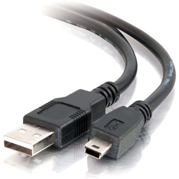 Alogic USB2-01-MAB 1m USB 2.0 Type A to Type B Mini Cable - Male to Male