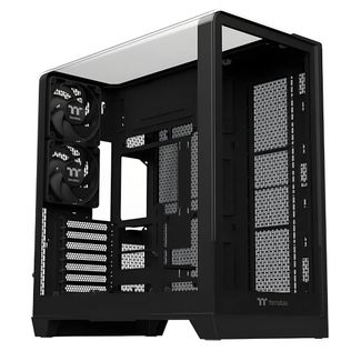 Thermaltake CA-11F-00M1WN-01 View 390 Curved Tempered Glass Mid Tower ATX Case Black