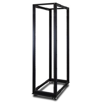 Serveredge CBN-4P-45RU 45RU 4 post Adjustable Server rack With Castors - Rack Comes Flat Pack