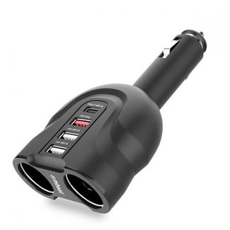 MBEAT MB-CHGR-C38 Gorilla Power Four Port USB-C PD & QC3.0 Car Charger