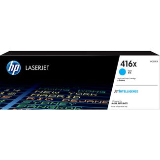 HP 416X Cyan Laserjet Toner Cartridge W2041X 6000 Pages
