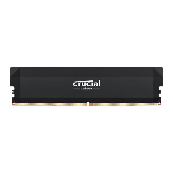 CRUCIAL CP32G60C40U5B PRO Overclocking 32GB (1 x 32GB) DDR5 6000MHz CL40 BLACK Desktop Memory with Heatsink