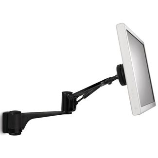 Atdec SD-AT-DW-BK Spacedec Acrobat Articulated Wall Mount Black