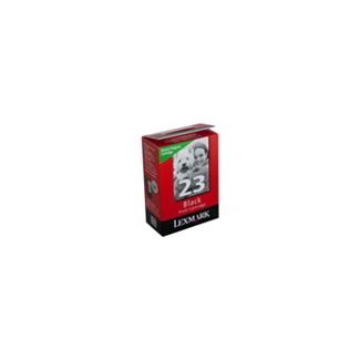 Genuine Lexmark #23 Black Ink Cartridge 215 Pages 18C1523AAN