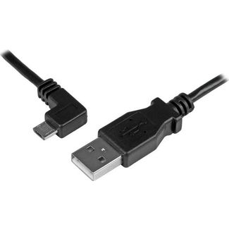 StarTech USBAUB1MLA 3ft Angled Micro-USB Charge & Sync Cable