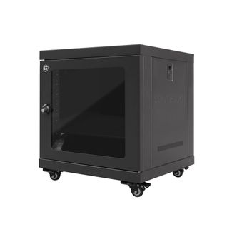 Serveredge CBN-9RU-64FS 9RU Fully Assembled AV Installer Free Standing Cabinet - 600W x 450D x 589H