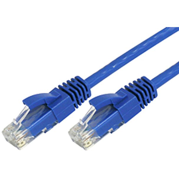 Comsol UTP-.5-6B-BLU 50cm RJ45 Cat 6 Patch Cable - Blue