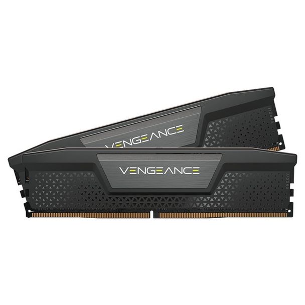 Corsair CMK64GX5M2B5200C40 Vengeance 64GB (2x32GB) DDR5 UDIMM 5200MHz C40 1.25V Desktop Gaming Memory Black