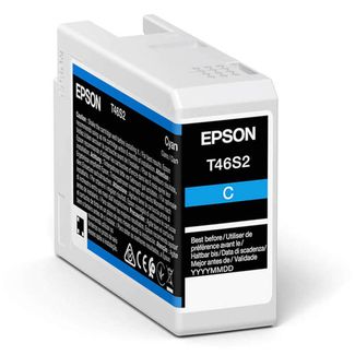 EPSON C13T46S200 Ink Cartridges Singlepack Cyan T46S2 for SureColor P706