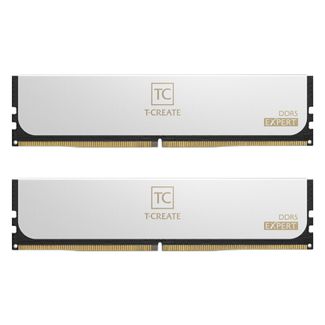Team CTCWD532G6000HC38GDC01 T-Create Expert White 32GB (2x 16GB) 6000MHz CL38 DDR5 Desktop Memory