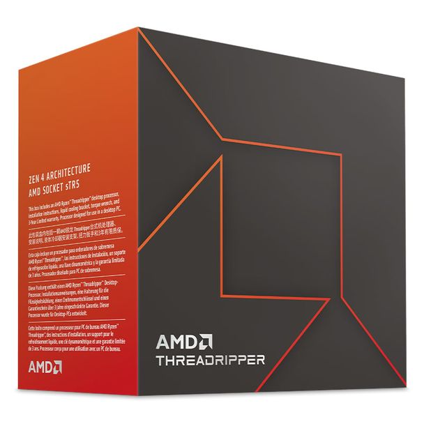 AMD 100-100001350WOF Ryzen Threadripper 7980X 64 Core sTR5 Unlocked CPU Processor