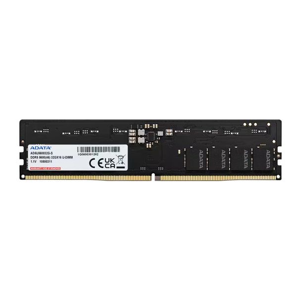 ADATA AD5U560032G-S Premier 32GB (1x32GB) DDR5 5600MT/s CL46 Desktop Memory