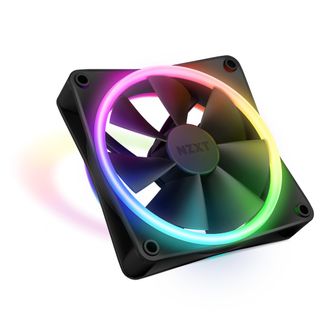 NZXT RF-D12SF-B1 F120RGB Duo 120mm Dual-Sided RGB Fan Single Pack Black