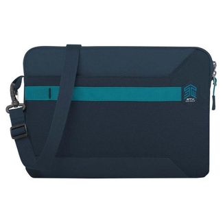 STM STM-114-191P-02 Blazer Form Fitting Laptop Sleeve for 16" MacBook Pro/Laptops Dark Navy