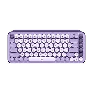 Logitech 920-011227 Pop Keys Wireless Mechanical Keyboard with Customizable Emoji Keys - Cosmos