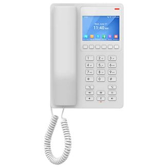 Grandstream GHP630 Desktop Hotel Phone 3.5" Color LCD PoE White