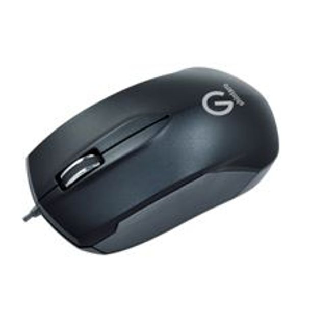 Shintaro 3 Button Optical USB Mouse with PS2 Black SH-SM03
