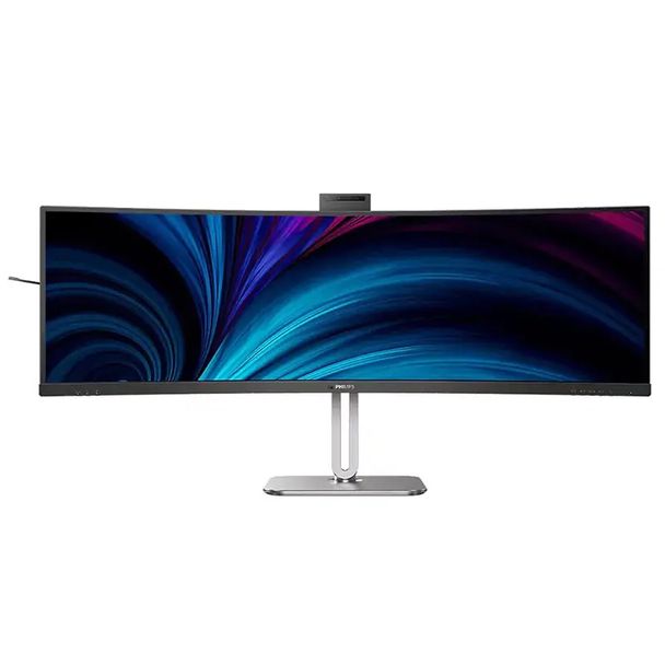 Philips OfficePro 49B2U5900CH 49" Curved DQHD Ultrawide 75Hz VA Webcam Monitor