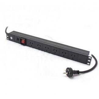 Severedge SEDG-6P-GPO Basic 6 Port PDU (6) 3 Pin Aus GPO Output (1) 3 Pin Aus Plug Input 10a 240v
