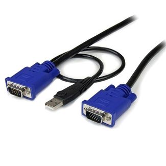 StarTech SVECONUS6 6 ft 2-in-1 Ultra Thin USB KVM Cable
