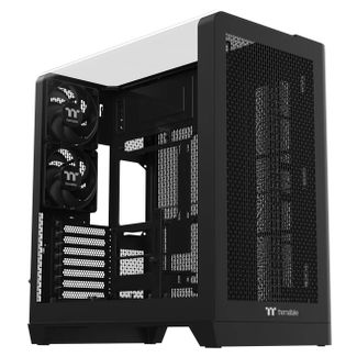 Thermaltake CA-11F-00M1WN-00 View 390 Air Curved Tempered Glass ATX Mid Tower Case Black Edition
