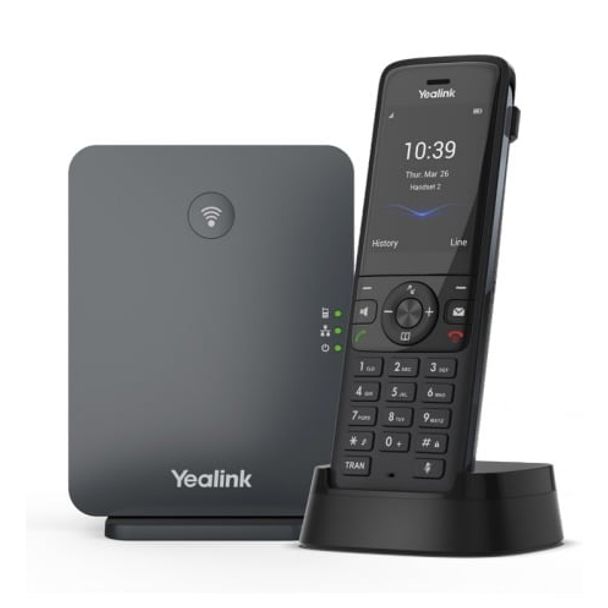 Yealink W78P Wireless DECT Solution including W70B Base Station and 1x W78H Handset