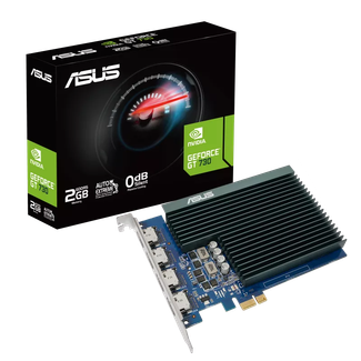 ASUS GT730-4H-SL-2GD5 GeForce GT 730 2GB GDDR5 Graphics Card With 4 HDMI Ports