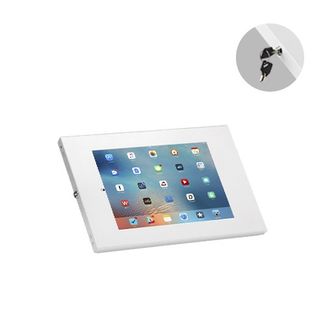 Brateck PAD34-01 Anti-Theft Wall-Mounted Tablet Enclosure Fit most 9.7" to 11" Tablet White
