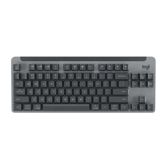 Logitech 920-011074 K855 Wireless TKL Mechnical Keyboard Graphite (Linear Red Switches)