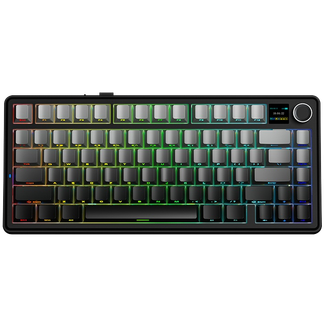 AULA F75MAX-GG-R Gasket 3 in 1 Mechanical Wireless Keyboard Gradient Grey