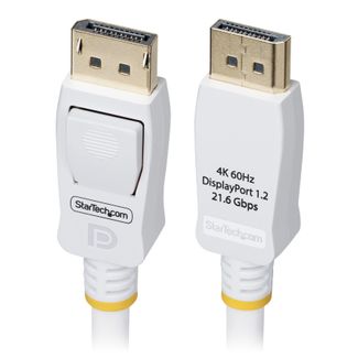 StarTech DP12-CABLE-6FTW 1.8m DisplayPort 1.2 Cable White