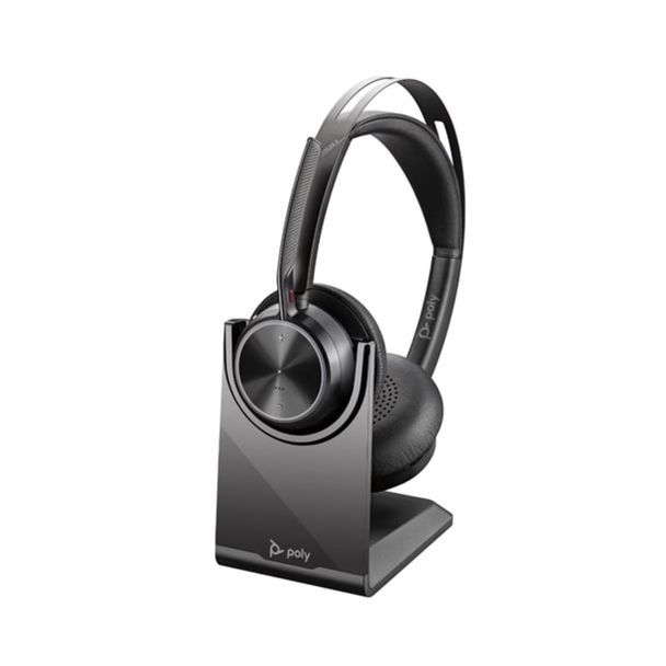 Poly 77Z31AA Voyager 4320 USB-C Headset + BT700 dongle + Charging Stand