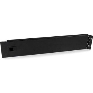 StarTech RKPNLHS2U 2U Hinged Solid Blank Rack Panel