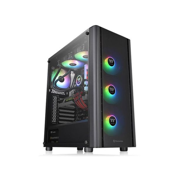 Thermaltake CA-1Q5-00M1WN-03 V250 AIR ARGB Tempered Glass Mid Tower Case
