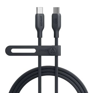 Anker A80F2H11 1.8m 544 Bio-Based USB-C to USB-C Cable Black