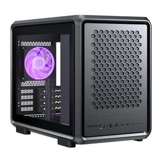 Cooler Master MF400M-KHNN-S00 MasterFrame 400 Mesh Tempered Glass mATX Case