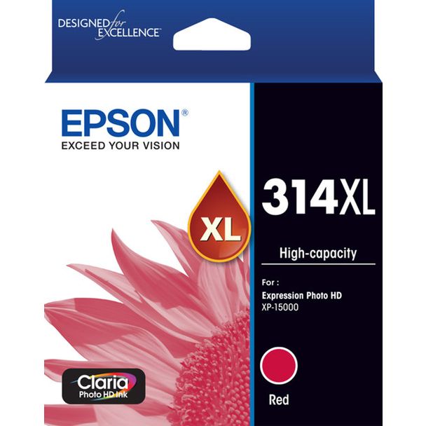 EPSON C13T01M592 314XL RED INK CLARIA PHOTO HD