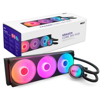 NZXT RL-KR36C-B1 KRAKEN CORE RGB 360 AIO CPU Cooler