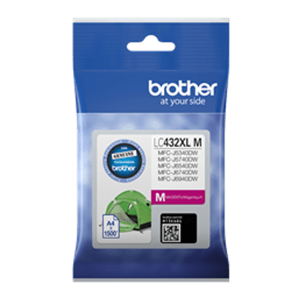 Brother LC-432XLM MAGENTA INK CARTRIDGE