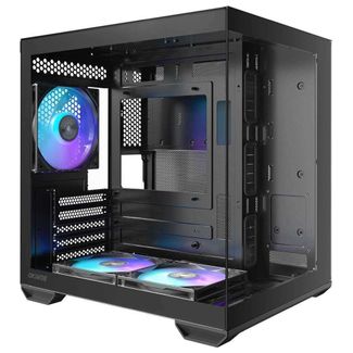 OKINOS CAO-M4ARGB-BK Mirage 4 mATX ARGB Case Black