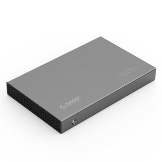Orico 2518S3-GY Space Grey Aluminium 2518S3 2.5" USB3 External Hard Drive Enclosure