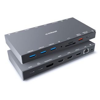 mBeat MB-UCD-X15 15-in-1 Triple Display USB-C Dock (2 x HDMI & 1 x Display Port)