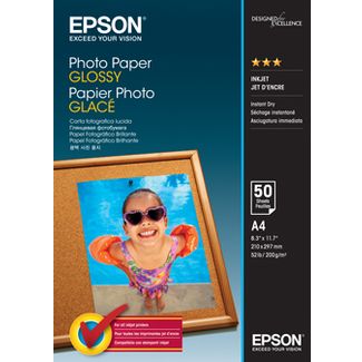 Epson C13S042539  Glossy A4 50 Sheet 200gsm Genuine Photo Paper