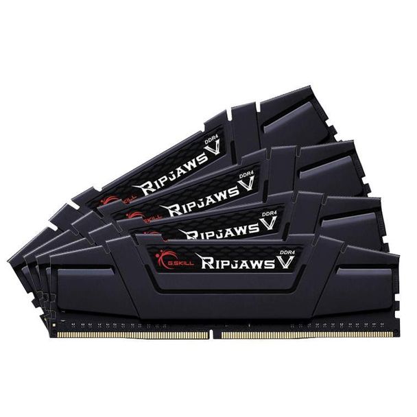 G.Skill F4-3200C16Q-64GVK Ripjaws V 64GB (4x16GB) 3200MHz DDR4 Memory