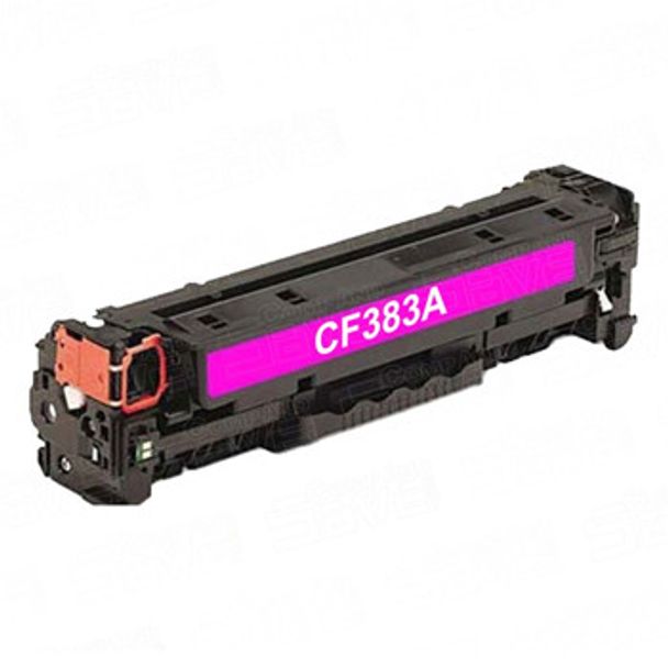 Compatible HP CF383A 312A Magenta Toner Cartridge - 2,700 Pages