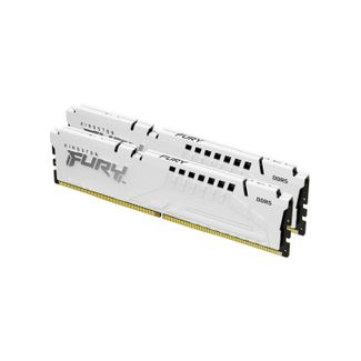 Kingston KF560C36BWE2K2-32 Fury Beast 32GB (2x16GB) DDR5 6000MT/s CL36 DIMM White Memory