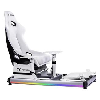 Thermaltake GSC-F50-CPASWH-01 Gaming GF500 Flight Simulator Cockpit Snow