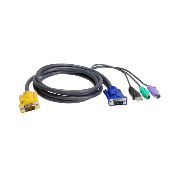 ATEN 2L-5303UP PS/2 and USB KVM Cable 3m