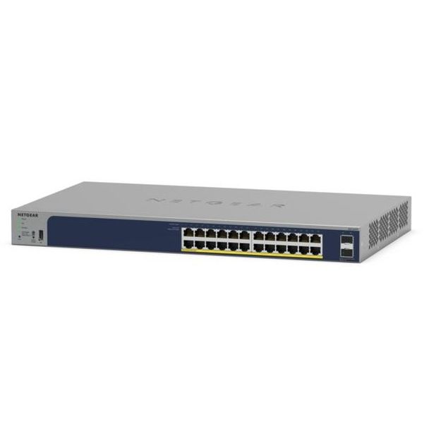 Netgear GS724TP-300AUS GS724TP 24-Port Gigabit PoE+ Managed Switch